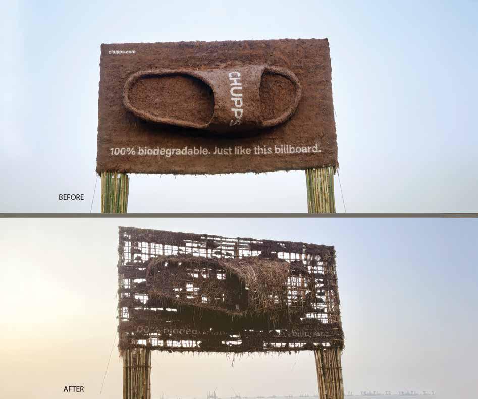 CHUPPS BRINGS FIRST OF ITS KIND PLANET CONSCIOUS BILLBOARD